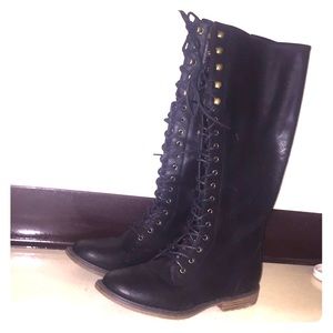Size 8 Mossimo Supply Co. Knee High Black Boots
